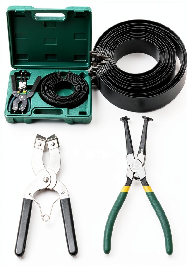 Swpeet Automotive Engine Piston Ring Compressor Tool Set-0