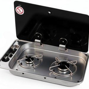 Suburban CAN Dual Burner Stove RV Cooktop-0