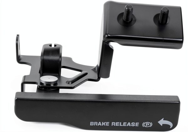 TRQ ABS Parking Brake Release Handle Black-3