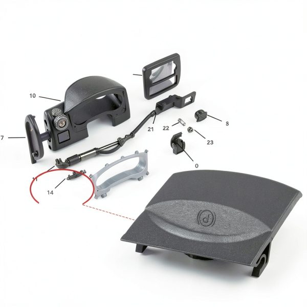 ATXYZOO Parking Brake Release Handle Gray-5