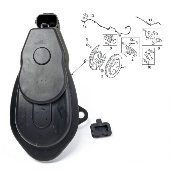 Ford Expedition Parking Brake Actuator Replacement-3