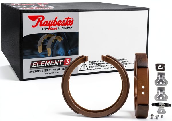 Raybestos 781PG Parking Brake Shoes for Chevrolet-0