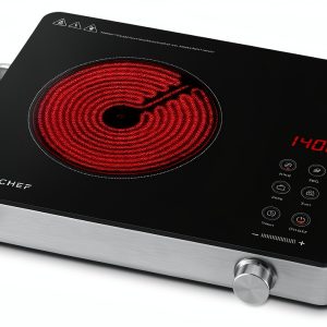 AMZCHEF Ceramic Glass Electric Cooktop-0