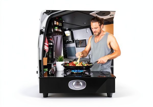 Propane Stove TopFleme TO-10B Black 14.5in x 12.5in Gas Cooktop-5