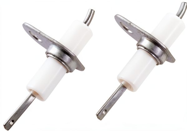 Anniparts Suburban RV Stove Igniter 2‑Piece Ceramic Electrode White-0