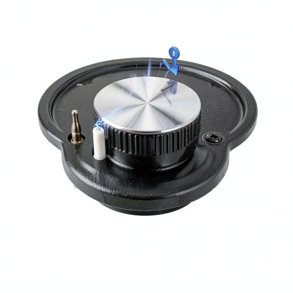 12 inch gas cooktop MOCIFI ZR122-25CM Black Dual Burner Drop‑In-2