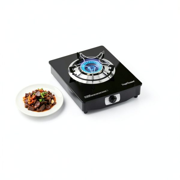Propane Stove TopFleme TO-10B Black 14.5in x 12.5in Gas Cooktop-1