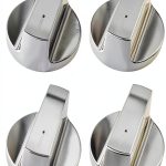 Winrain Stove Knob Replacement for Whirlpool Gas Range – ABS Steel-0