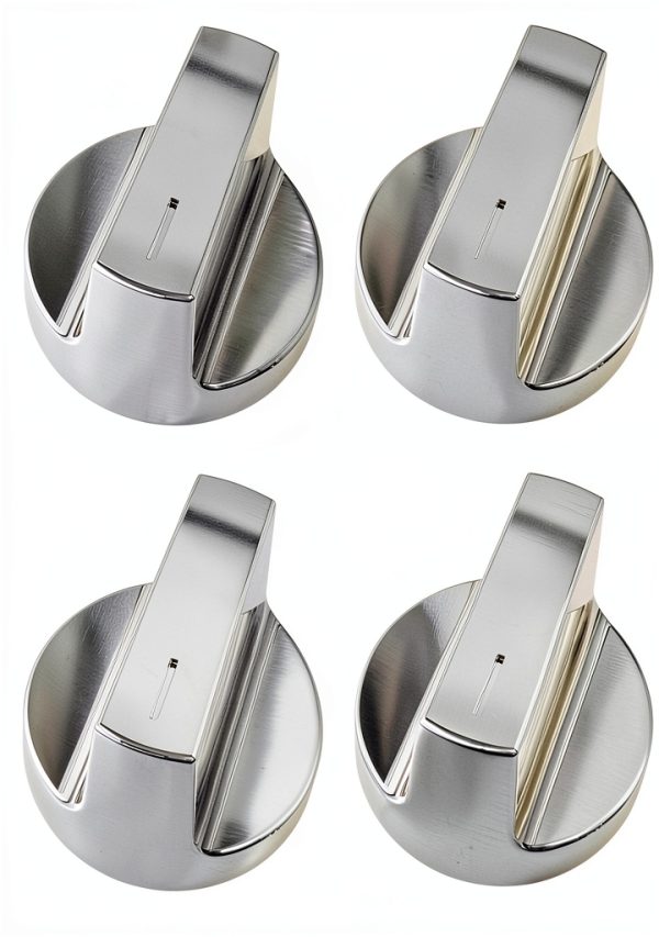 Winrain Stove Knob Replacement for Whirlpool Gas Range – ABS Steel-0