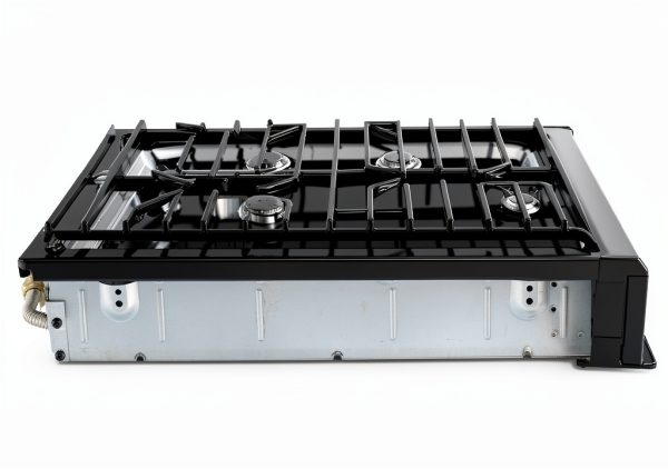 RV Gas Cooktop Generic 50301 Black Slide-In 3-Burner-5