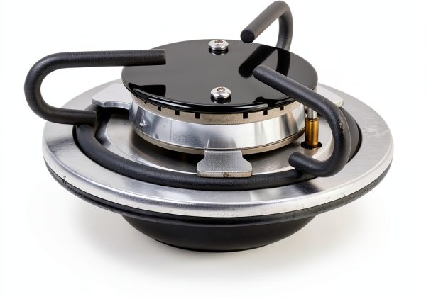 DingYiHanHan RV Gas Burner Hob with Tempered Glass and 3D Air Intake-0