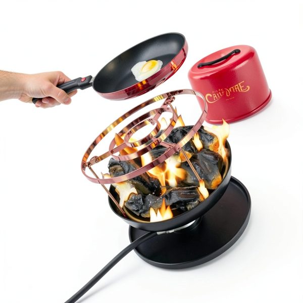 Camco Wood Fuel Pack for Red Campfire Model 58033 Manual Winding 1 lb-2