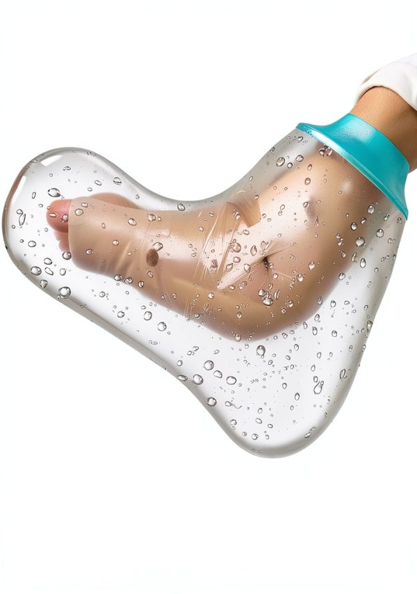 Full Arm Waterproof Cast Cover by CIVJET Sleeve with Bent Elbow Fit-6