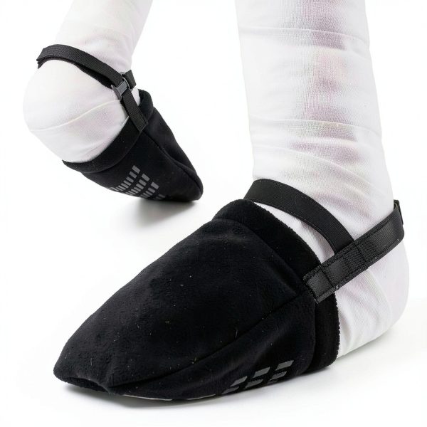 Cast Sock Cover 2 Pack Velcro Elastic Band – ClaspVital Toe Warmers-0