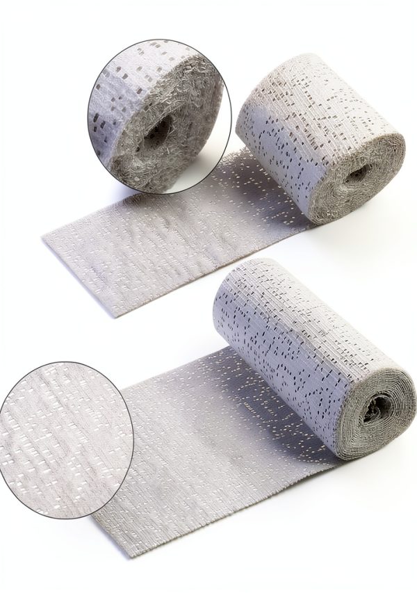 Nuanchu Plaster Cloth Gauze Bandage 6 Rolls Casting Wrap 2 Sizes White-3