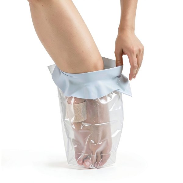 Medical King Waterproof Cast Cover 2pk Leg Shower Protector Adults-3