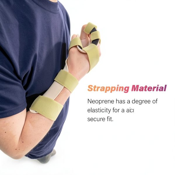 Rolyan Neoprene Strapping Material 1/8" x 2" x 3-1/2 yd Cast Accessory-4