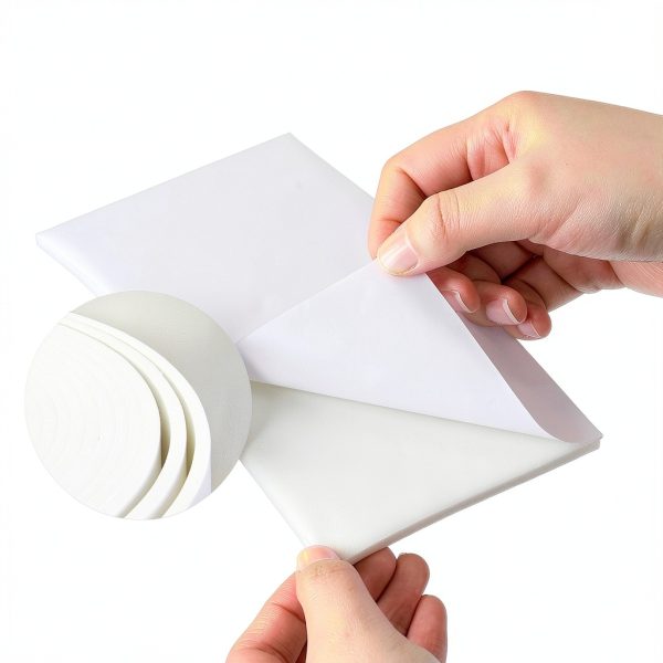 Buryeah 1/4" x 4" x 2.5 Yard Foam Adhesive Cast Padding Medical Foam with Adhesive Back for Sports Injured Areas, Ball of Foot Cushion, Blister Pads, Foot Pain, Splints and Pad (White)-3