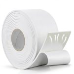 Buryeah 1/4" x 4" x 2.5 Yard Foam Adhesive Cast Padding Medical Foam with Adhesive Back for Sports Injured Areas, Ball of Foot Cushion, Blister Pads, Foot Pain, Splints and Pad (White)-0
